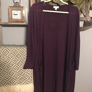 Purple Sarah Cardigan